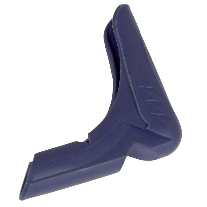 Fußwinkel ø 22 mm blau, 6 Stück