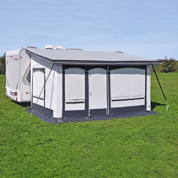 Teilzelt Friesland  Größe 450 x 240 cm / Einzug links