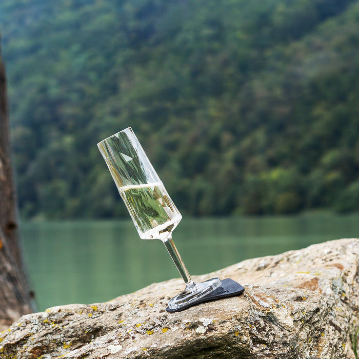 Magnet-Kunststoffgläser Sektglas 100 ml, 2er-Set