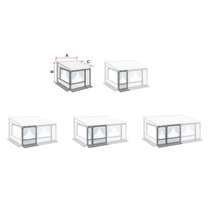 Markisenzelt Privacy Room F80 300 XL