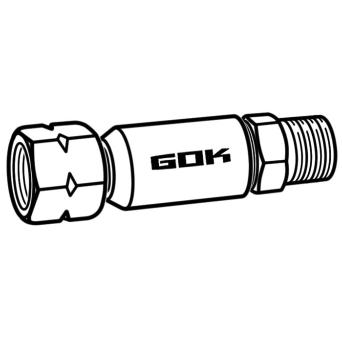 Schlauchbruchsicherung 50 mbar, SB-verpackt