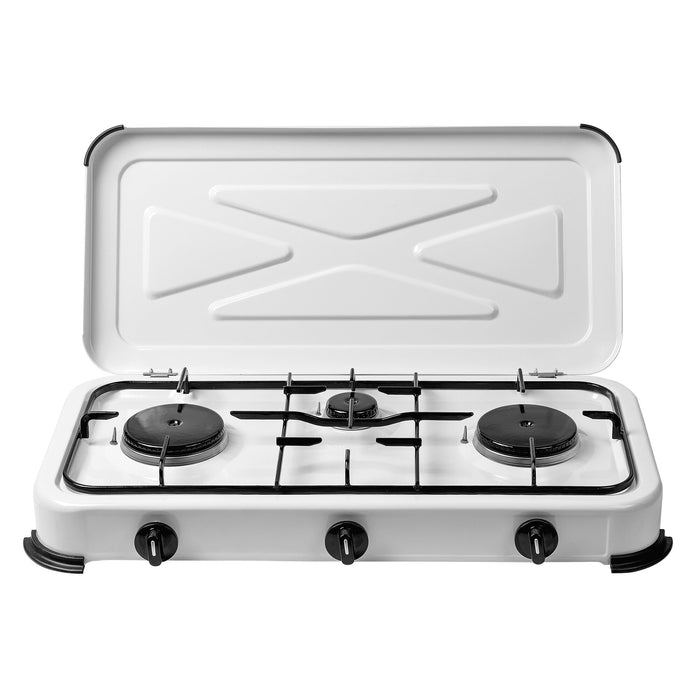 Campingkocher BlueCraft 3-flammig mit Zündsicherung