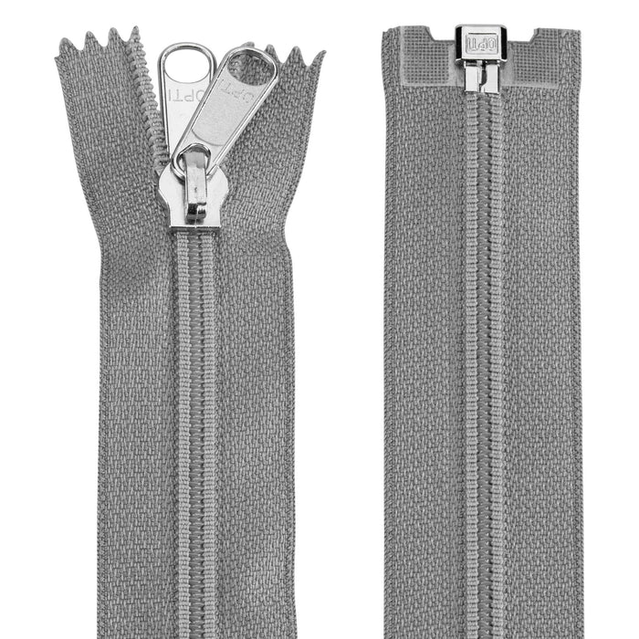Reißverschluss für Zelte grau, 210 cm
