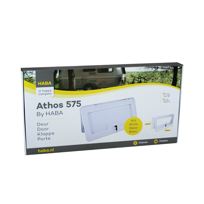 Serviceklappe Crusader Athos 595 x 315 mm, weiß