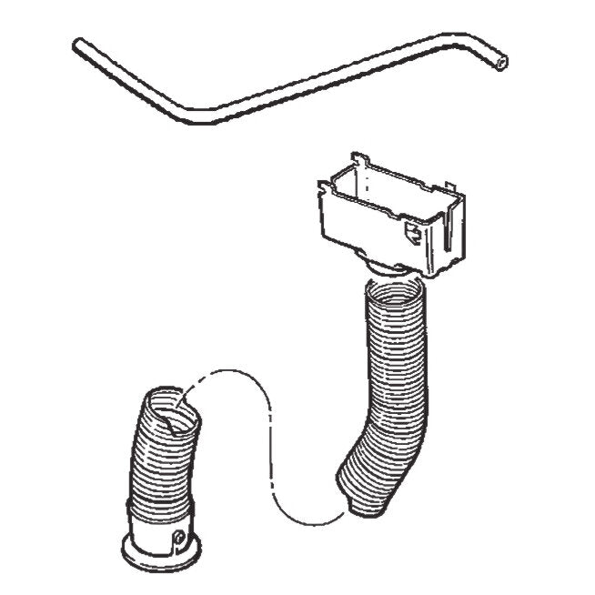 Ansaugverlängerung mit 50 cm Ansaugrohr