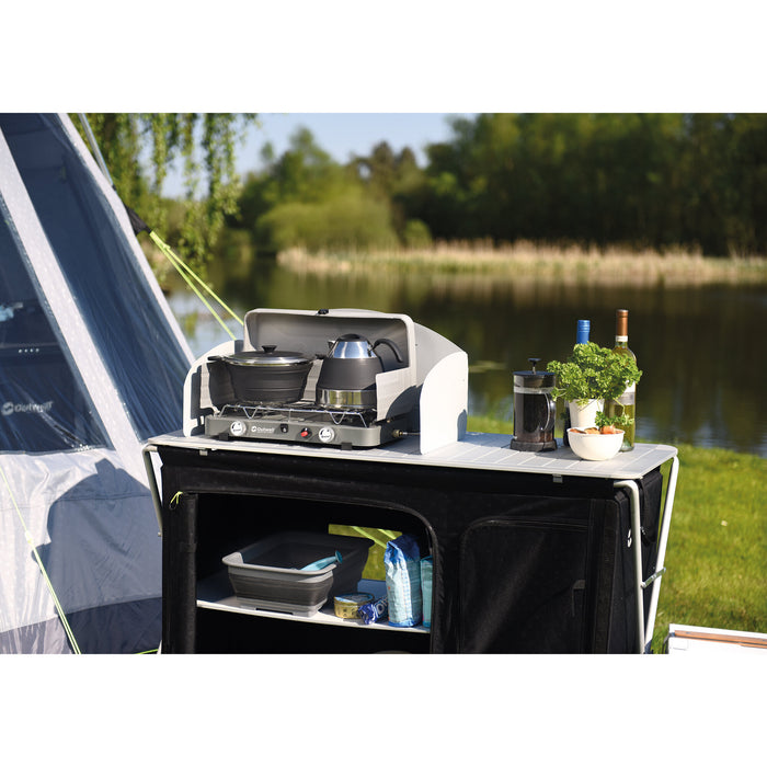 Kochtopf faltbar 2,5 Liter, schwarz