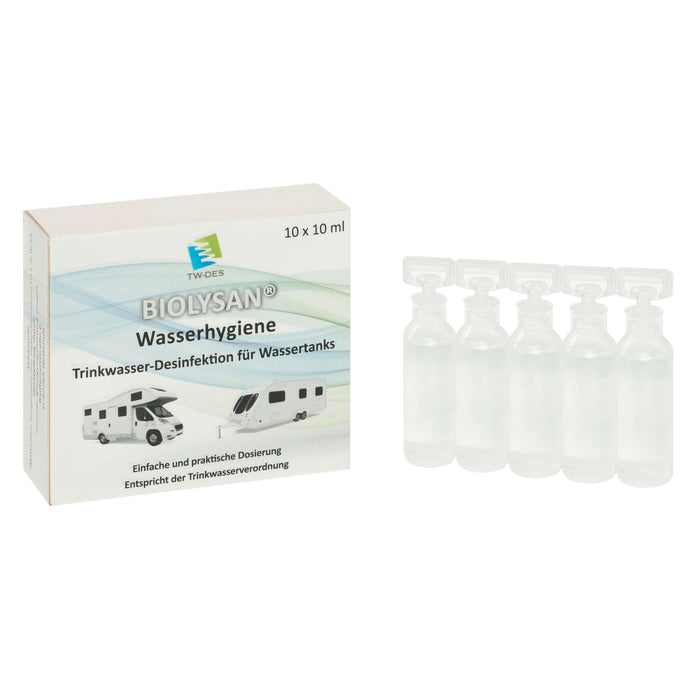 Biolysan Wasserhygiene – 10 x 10 ml 10 x 10 ml Ampulle