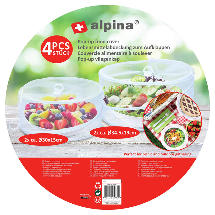 Lebensmittelabdeckung  4er Set