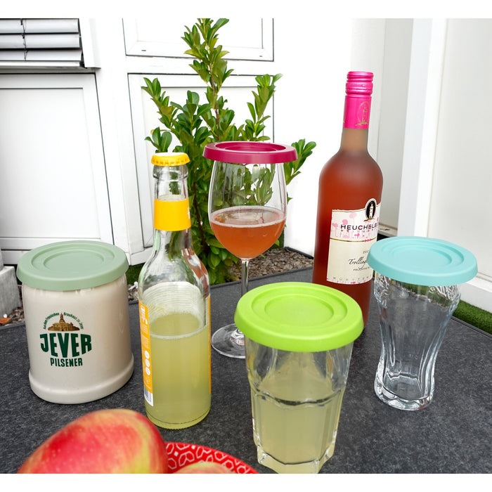 Trinkglasabdeckung BEE 4er Set