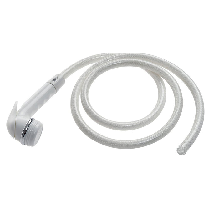 Brausegarnitur mit Kunststoff-Duschkopf und Stecknippel für FAWO Außendusche