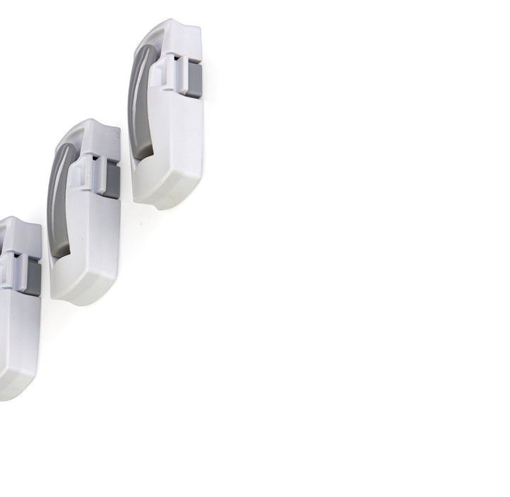 Klebe-Haken, klappbar Größe: S, 3 Stück