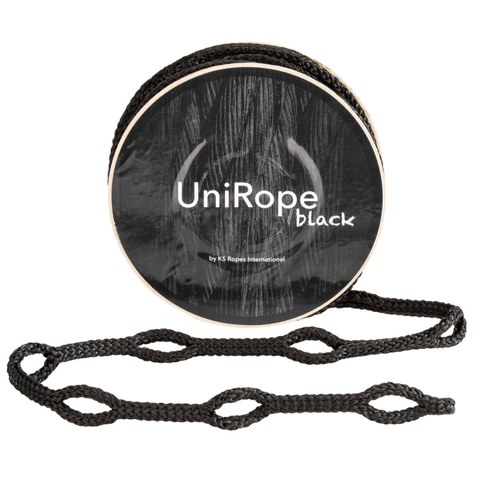 UniRope Universalseil schwarz, 1000 x 0,8 cm