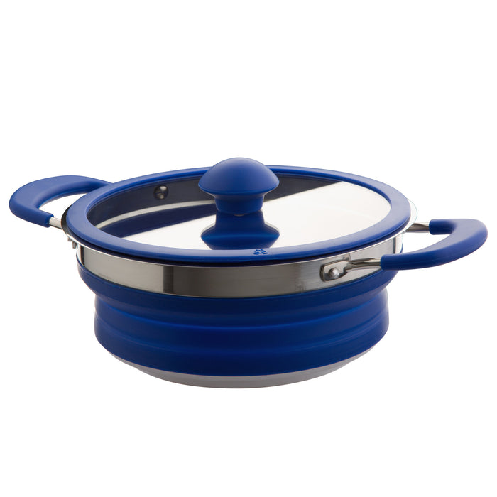 Faltbarer Topf Indigo ø 20 cm, 2,1 Liter