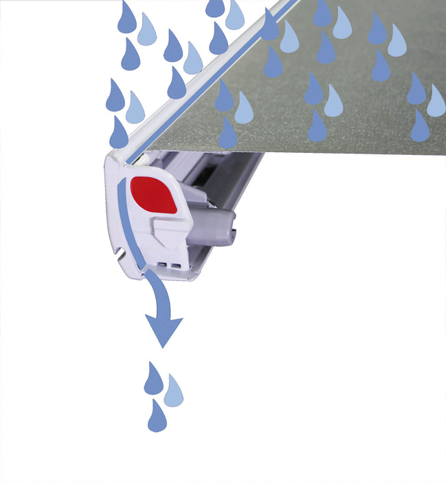 Markise Fiammastore F45 230 Titanium, Royal Grey