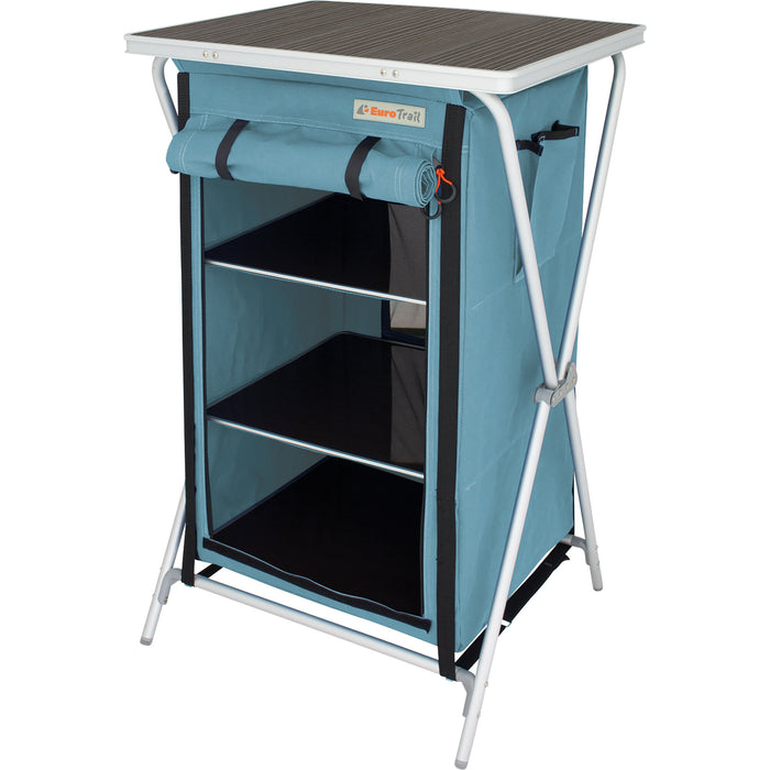 Campingschrank Aubenas, hellblau