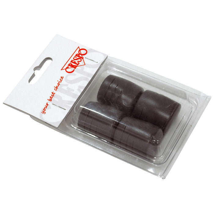 Fußstopfen grau, 4 Stück