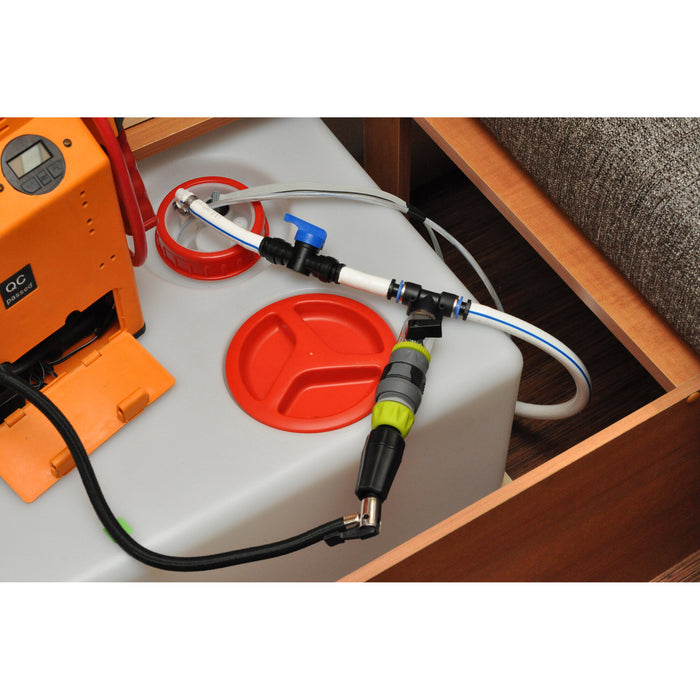 Floë – Entwässerungsausrüstung für Wohnwagen und Wohnmobile